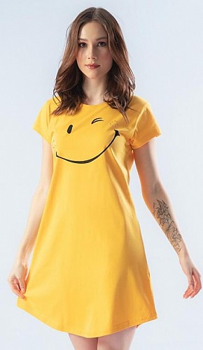 Dámska nočná košeľa Vienetta Secret SMILE
