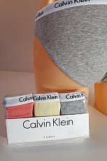Calvin klein QD3588E-OPB kalhotky 3kusy