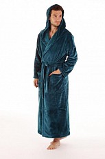 unisex hrejivý župan Vestis 3156 SIENA 6430 petrolejová