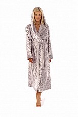 dámsky župan dlhý Vestis 3956 Irbis 9101 strieborný