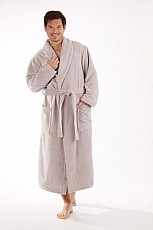 unisex savý župan Vestis 2149 Tampa 9151 sivá