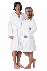 unisex župan Vestis 1250 SAUNA 0100 biely kimono