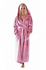 dámsky župan Vestis 3156 SIENA dlhá 3352 ružová