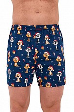 pánske vianočne trenky Cornette 016/20 Dogs