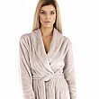 unisex župan Vestis 2156 SIENA dlhá 9151 SIVÁ golier